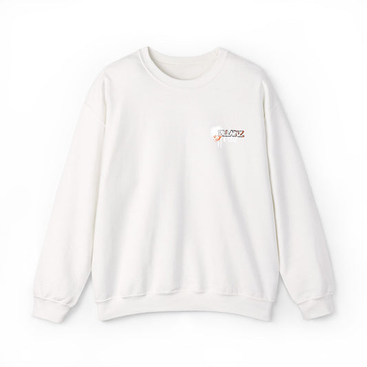 Crewneck Sweatshirt — Small Floral Graphic "You Are Loved"