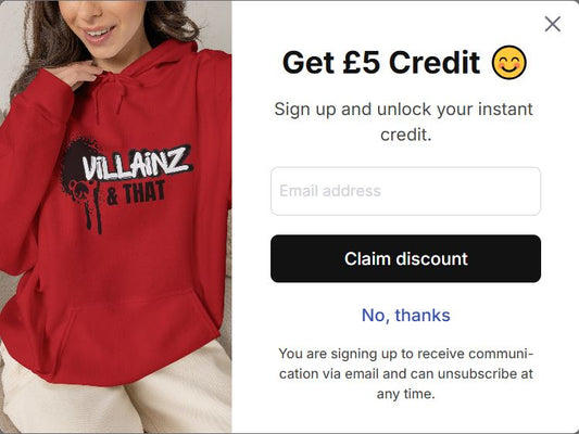 Chapter 14. Get £5 Credit When You Join the Villainz N That Squad 🖤