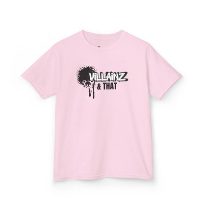 Kids T‑Shirt — "Villainz & That" Graffiti Logo Tee