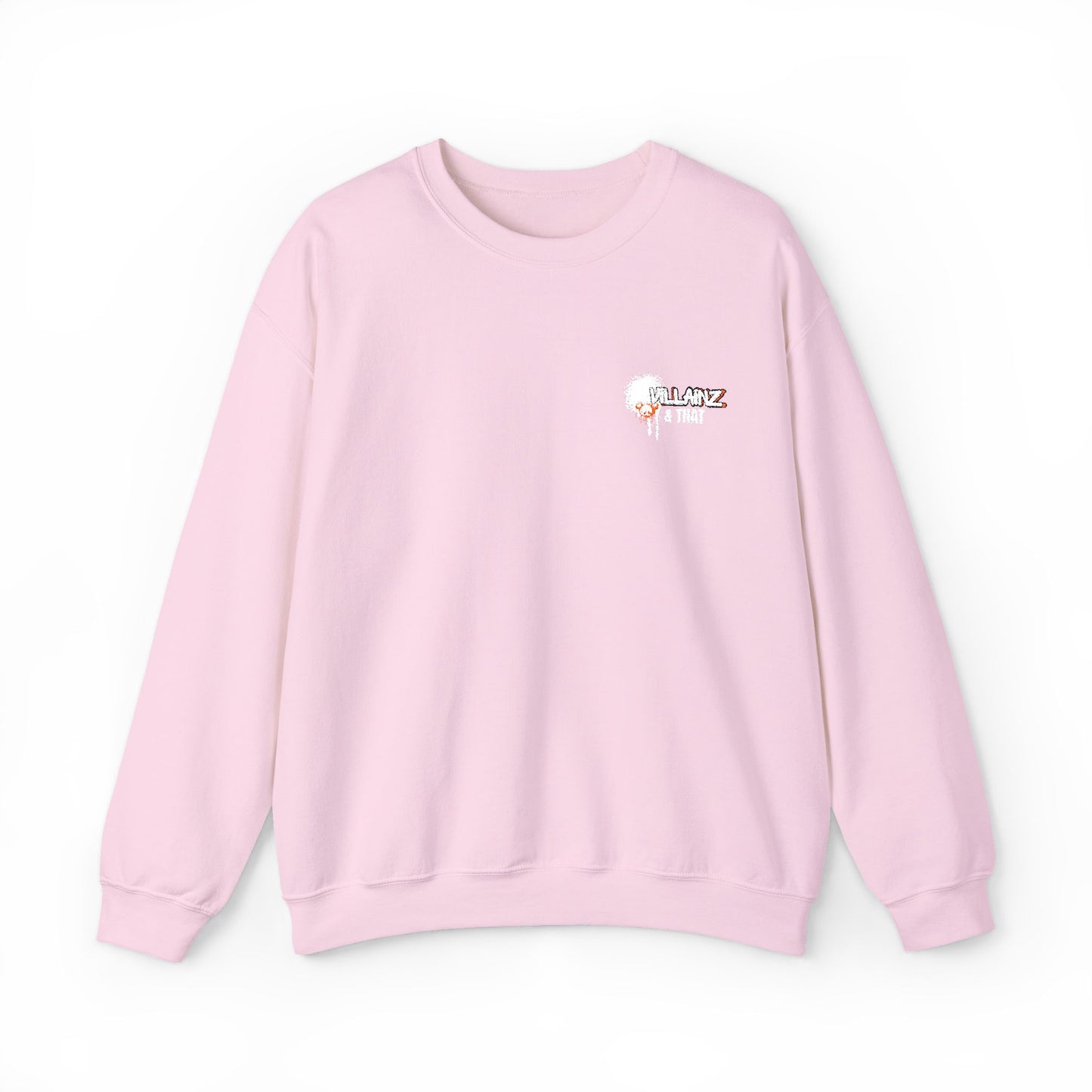 Crewneck Sweatshirt — Small Floral Graphic "You Are Loved"