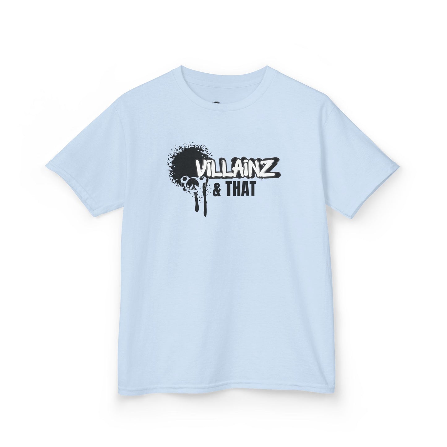 Kids T‑Shirt — "Villainz & That" Graffiti Logo Tee