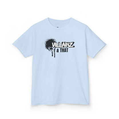 Kids T‑Shirt — "Villainz & That" Graffiti Logo Tee