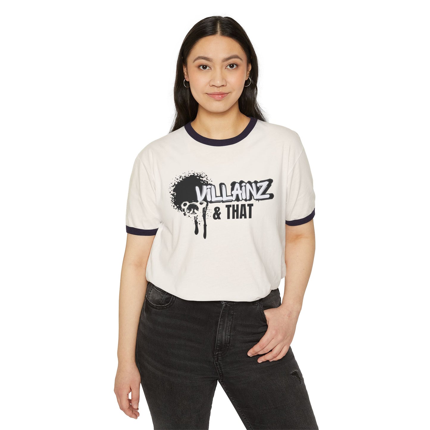 Villainz & That Ringer T-Shirt — 'Walk With Purpose' Graphic Tee