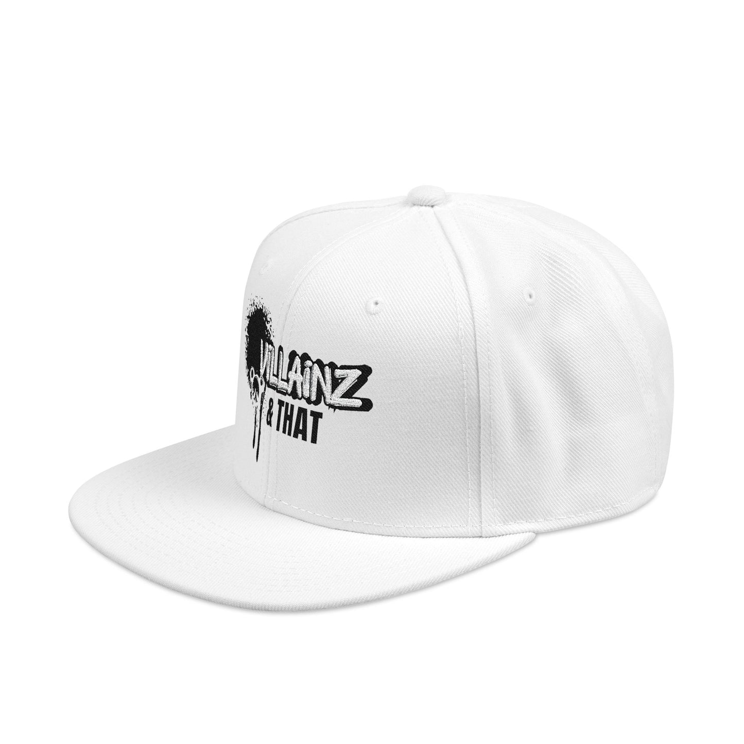 Embroidered Snapback Hat — Urban Graffiti Logo Cap