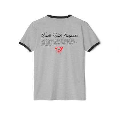 Villainz & That Ringer T-Shirt — 'Walk With Purpose' Graphic Tee