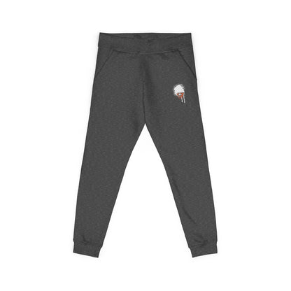 Darkside Skull Fleece Sweatpants — Gothic Floral Joggers