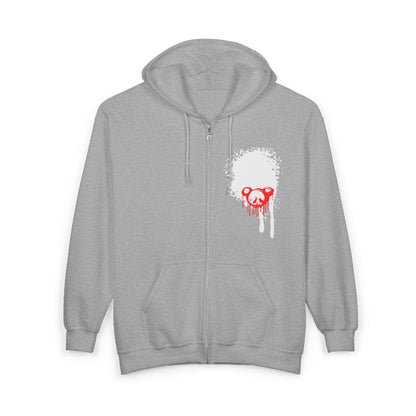 Villainz & That Zip-Up Hoodie — Gothic Streetwear Full-Zip Hooded Sweatshirt