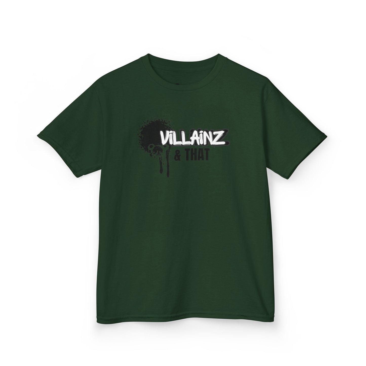 Kids T‑Shirt — "Villainz & That" Graffiti Logo Tee