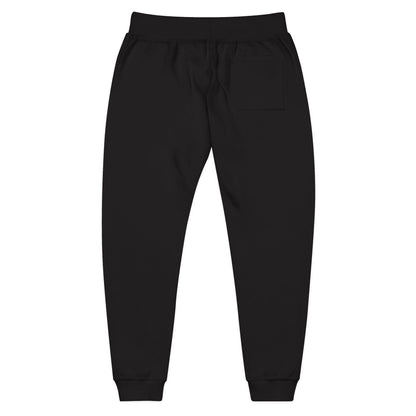 Darkside Skull Fleece Sweatpants — Gothic Floral Joggers
