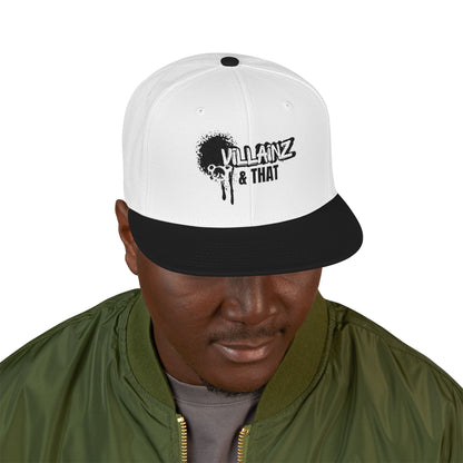 Embroidered Snapback Hat — Urban Graffiti Logo Cap