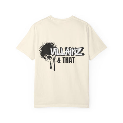 Villainz & That T-Shirt — Gothic Graffiti Back Print Tee