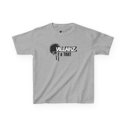 Kids T‑Shirt — "Villainz & That" Graffiti Logo Tee