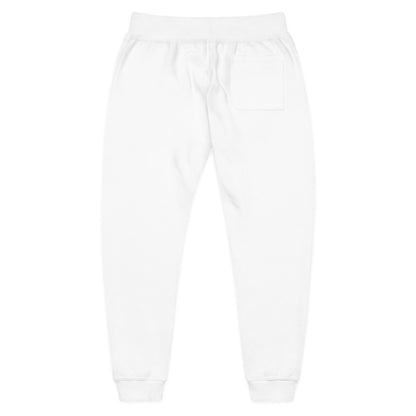 Embroidered Rose Skull Fleece Sweatpants — Gothic Floral Joggers