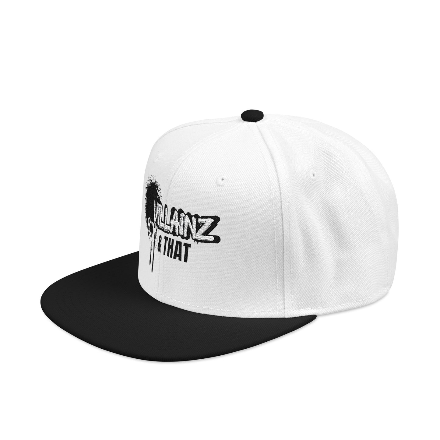 Embroidered Snapback Hat — Urban Graffiti Logo Cap
