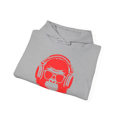 LIMITED EDITION**  DJ Hoodie —  Graphic Pullover with 'VILLAINZ & THAT' Back Print