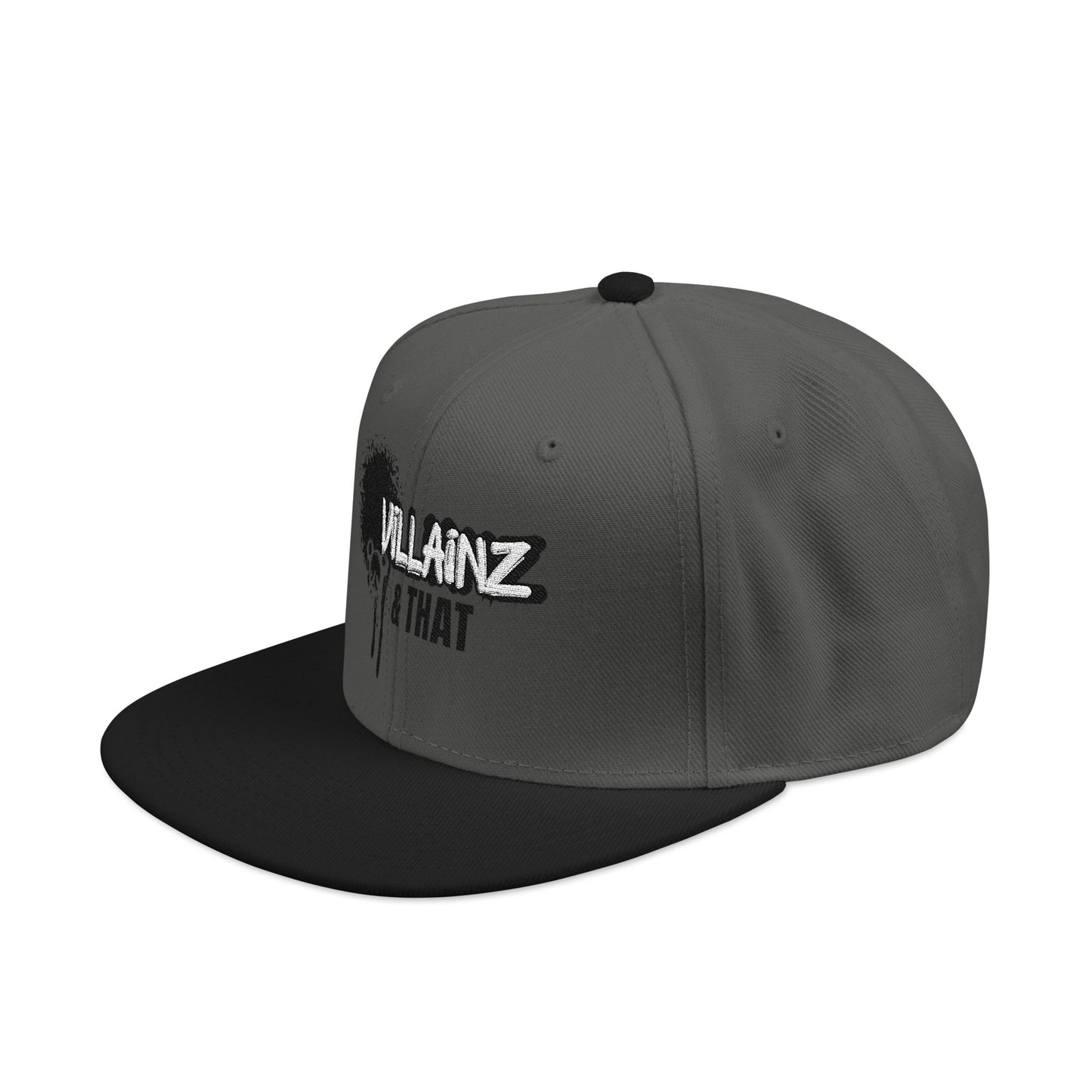 Embroidered Snapback Hat — Urban Graffiti Logo Cap