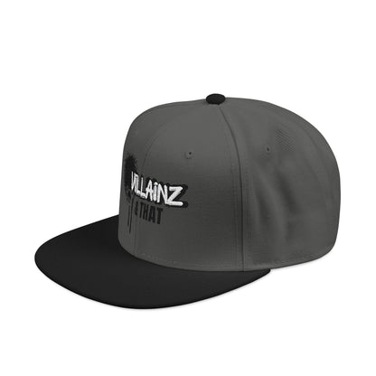 Embroidered Snapback Hat — Urban Graffiti Logo Cap