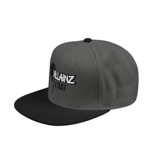 Embroidered Snapback Hat — Urban Graffiti Logo Cap
