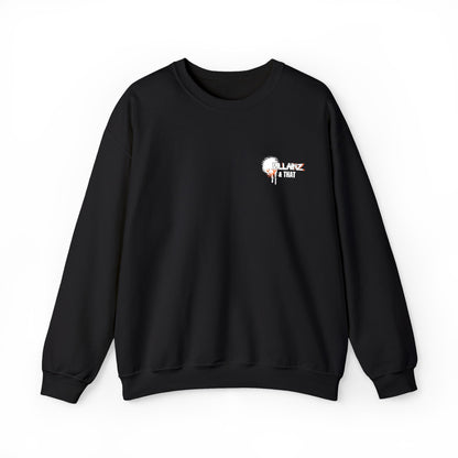 Crewneck Sweatshirt — Small Floral Graphic "You Are Loved"