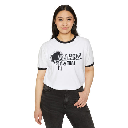 Villainz & That Ringer T-Shirt — 'Walk With Purpose' Graphic Tee