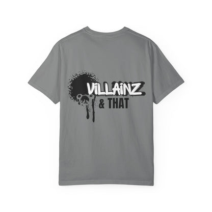 Villainz & That T-Shirt — Gothic Graffiti Back Print Tee