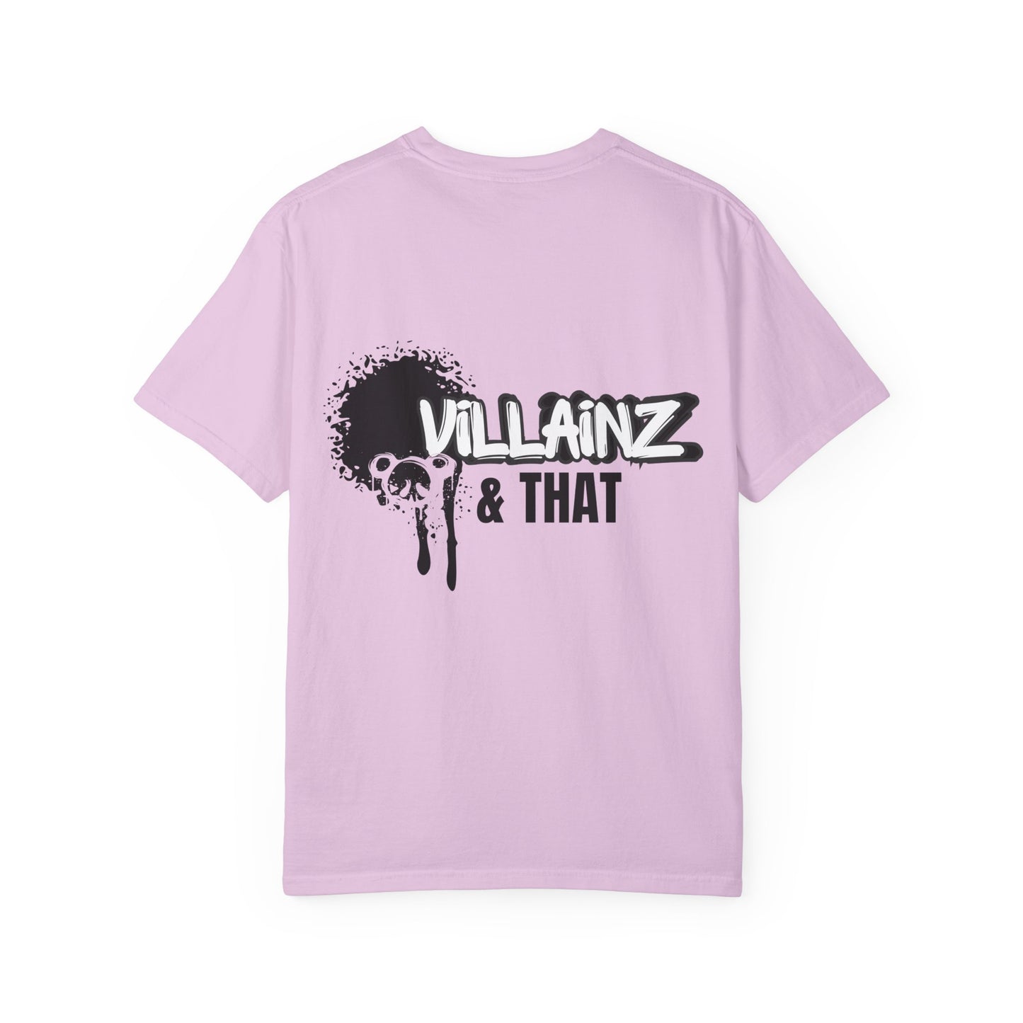 Villainz & That T-Shirt — Gothic Graffiti Back Print Tee