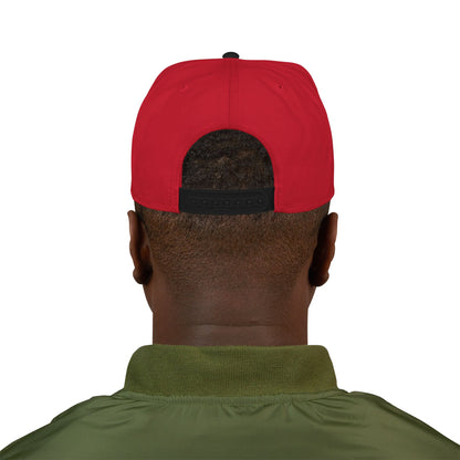 Embroidered Snapback Hat — Urban Graffiti Logo Cap