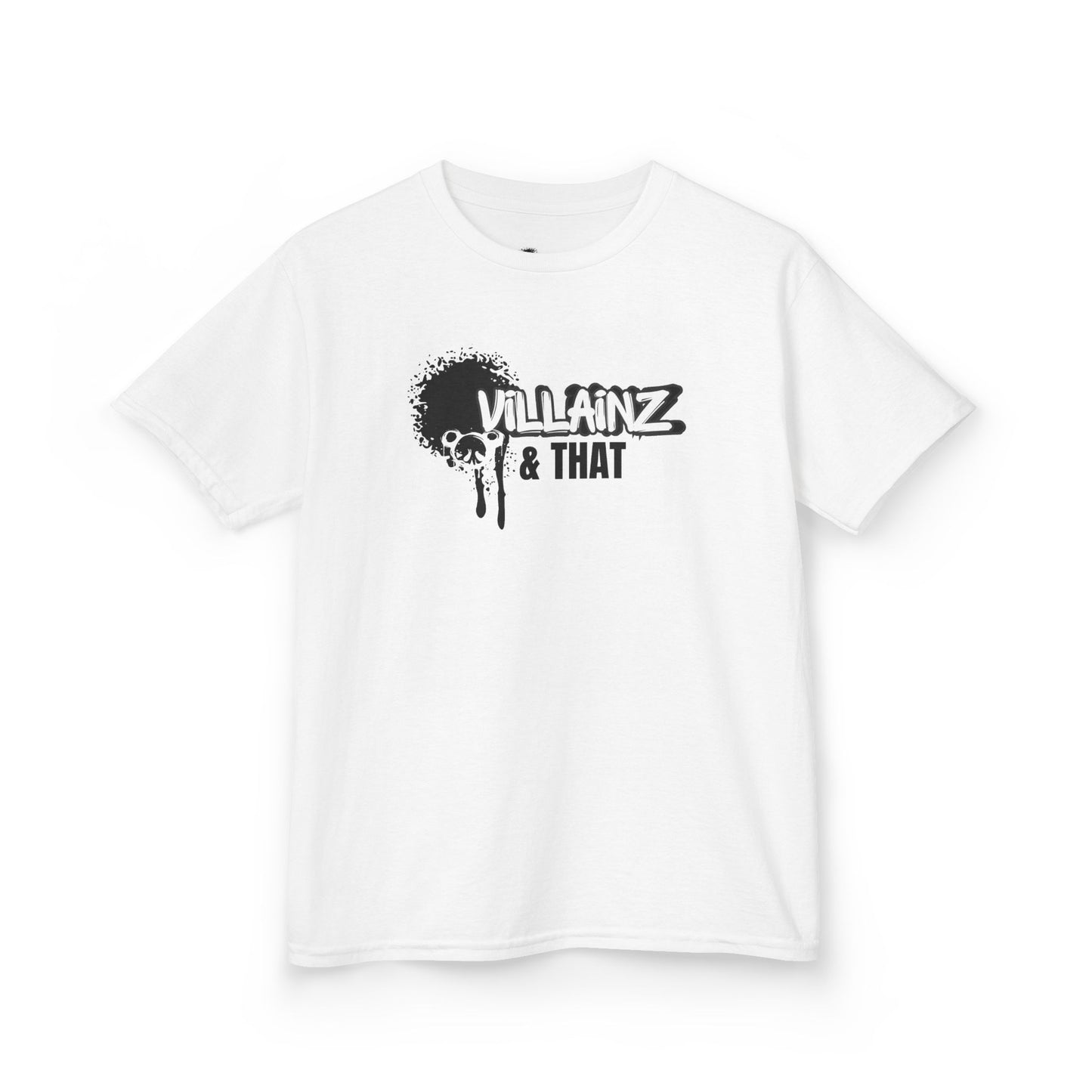 Kids T‑Shirt — "Villainz & That" Graffiti Logo Tee