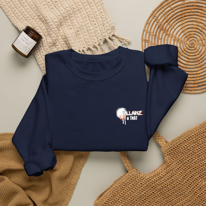 Crewneck Sweatshirt — Small Floral Graphic "You Are Loved"