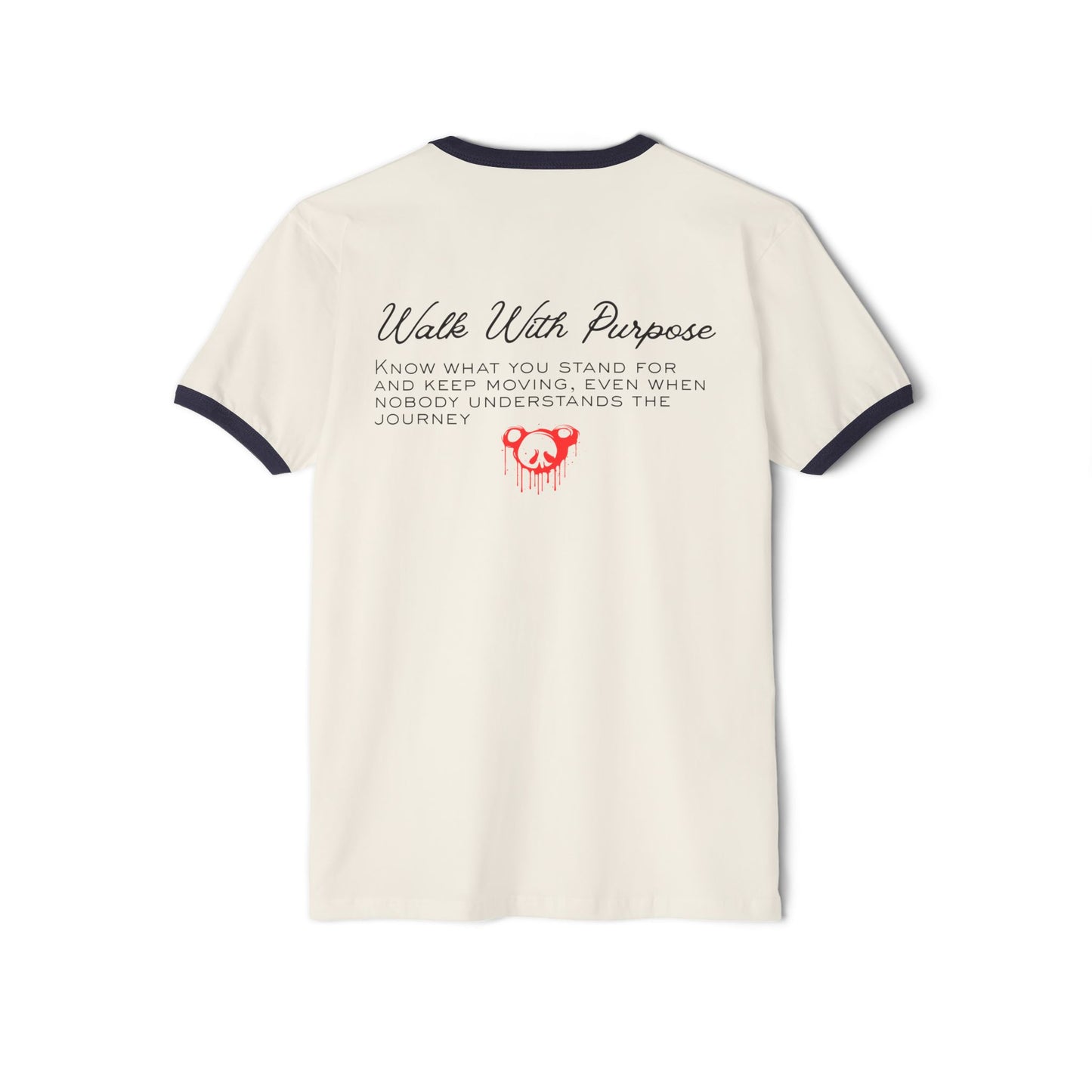 Villainz & That Ringer T-Shirt — 'Walk With Purpose' Graphic Tee
