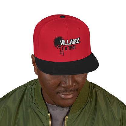 Embroidered Snapback Hat — Urban Graffiti Logo Cap