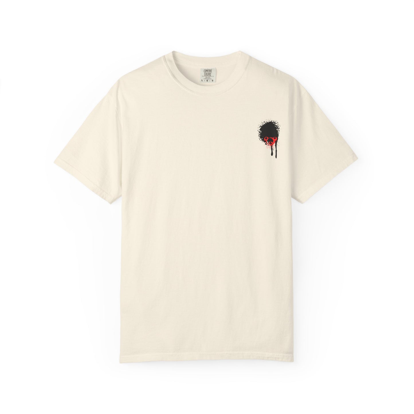Villainz & That T-Shirt — Gothic Graffiti Back Print Tee