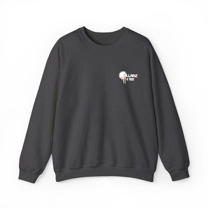 Crewneck Sweatshirt — Small Floral Graphic "You Are Loved"