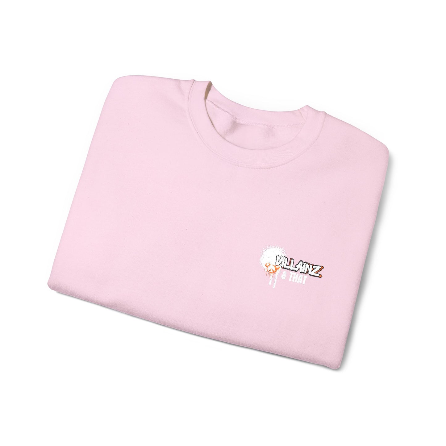 Crewneck Sweatshirt — Small Floral Graphic "You Are Loved"
