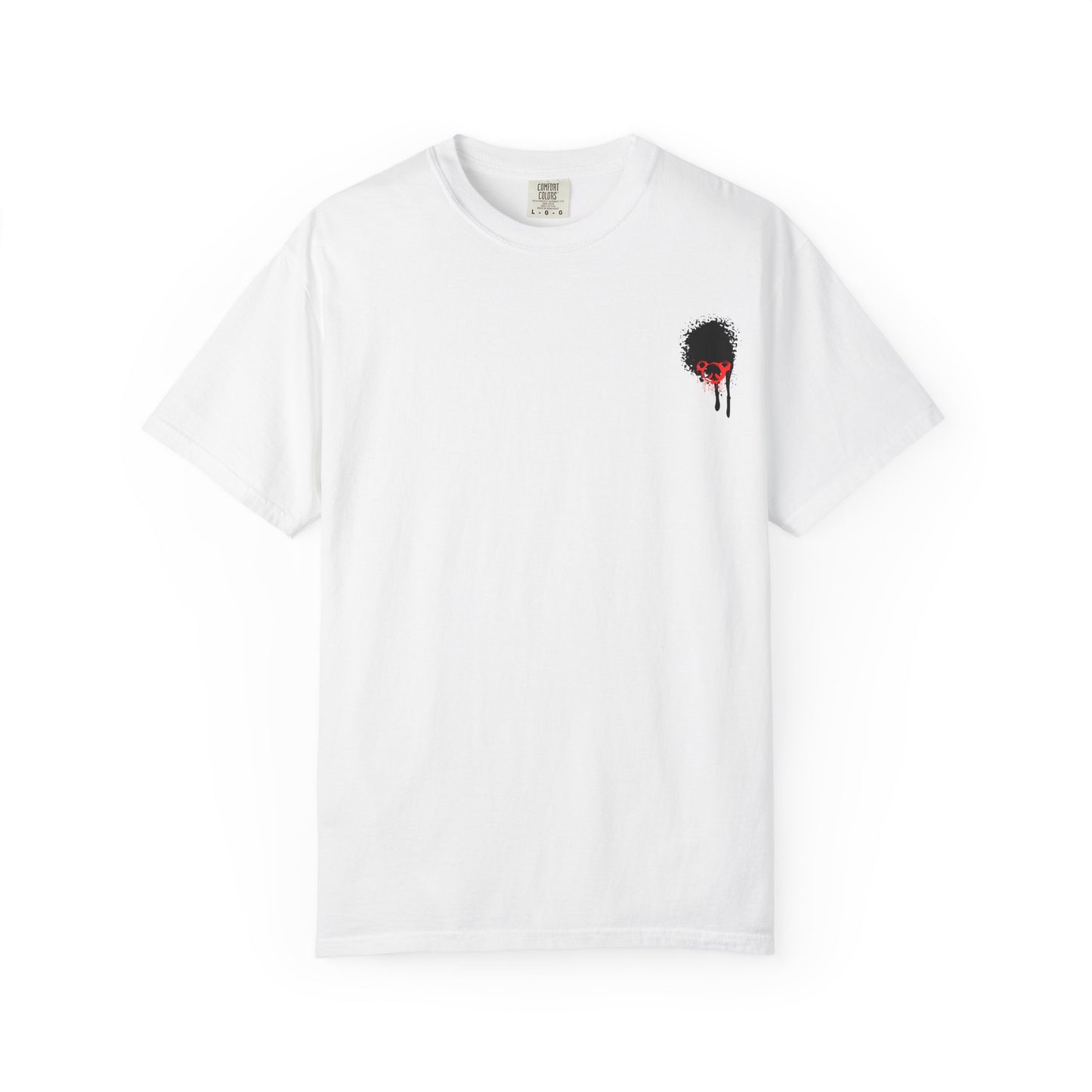 Villainz & That T-Shirt — Gothic Graffiti Back Print Tee