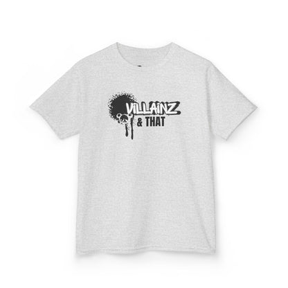 Kids T‑Shirt — "Villainz & That" Graffiti Logo Tee