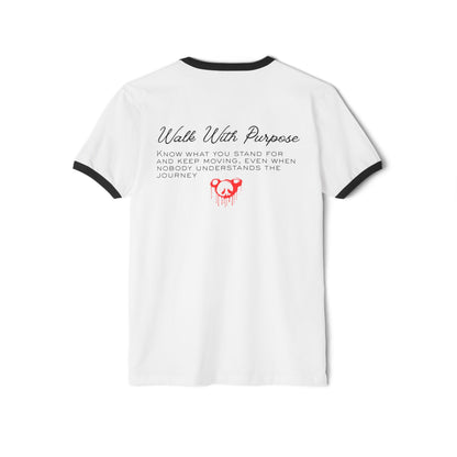 Villainz & That Ringer T-Shirt — 'Walk With Purpose' Graphic Tee