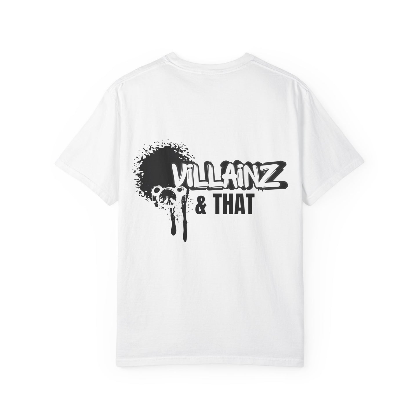 Villainz & That T-Shirt — Gothic Graffiti Back Print Tee