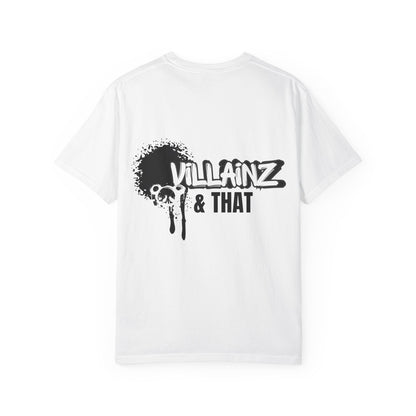 Villainz & That T-Shirt — Gothic Graffiti Back Print Tee