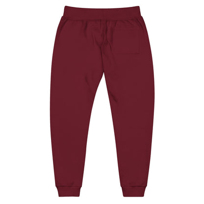 Darkside Skull Fleece Sweatpants — Gothic Floral Joggers